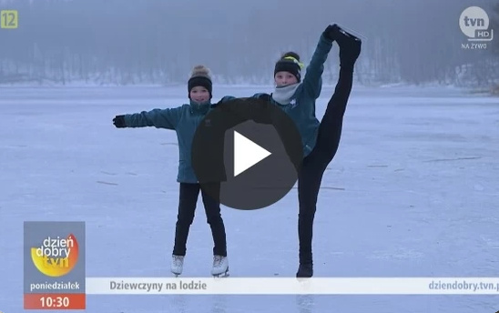 Read more about the article Dzień Dobry TVN: Dziewczyny na lodzie